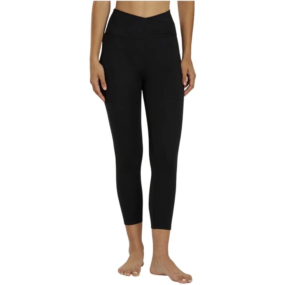 Balance Collection Black Leggings Capri Zen Crossover WMNS S Hi Rise Athleisure